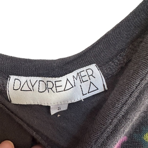 Daydreamer Skull Dark Grey Tank with open back in Women’s Small - Picture 3 of 4